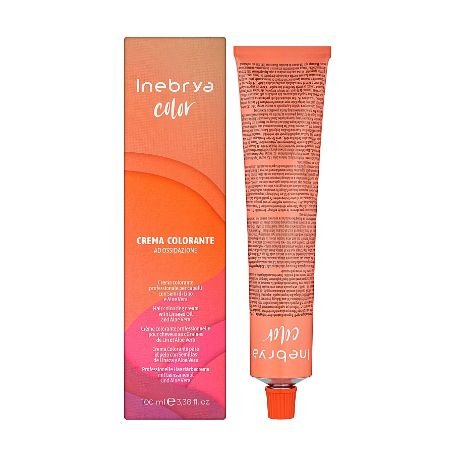 Уцінка! Перманентна крем-фарба для волосся Inebrya Color 7/00 Intense Blonde, 100 мл
